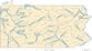 Pennsylvania rivers map