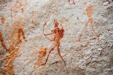 Pictographs in South Africa