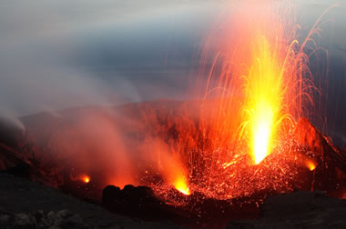 Stromboli eruption