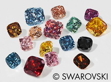Swarovski created diamonds
