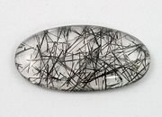 quartz (tourmalinated)