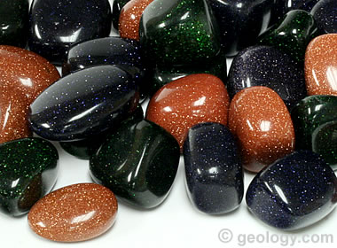 tumbled goldstone