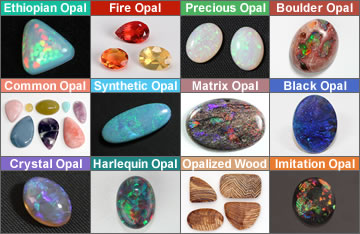 Types of Opal