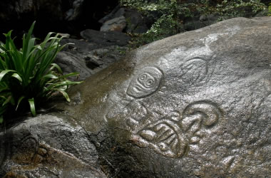 Virgin Islands petroglyph