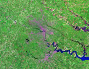 Virginia Satellite Image