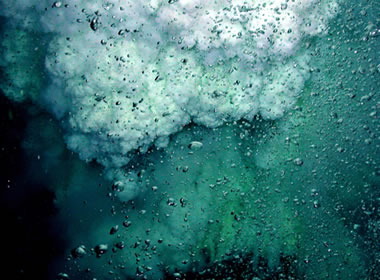 underwater volcanic vent