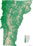 Vermont elevation map