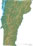 Vermont physical map