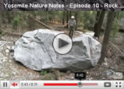Yosemite Rock Fall Hazards